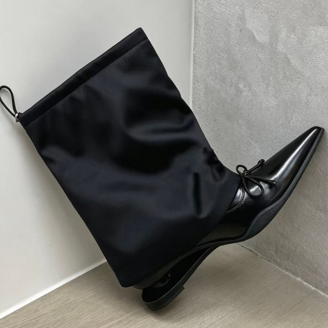 Women's Boots Gaiter Shaft Pointed Toe Sculpted Heel