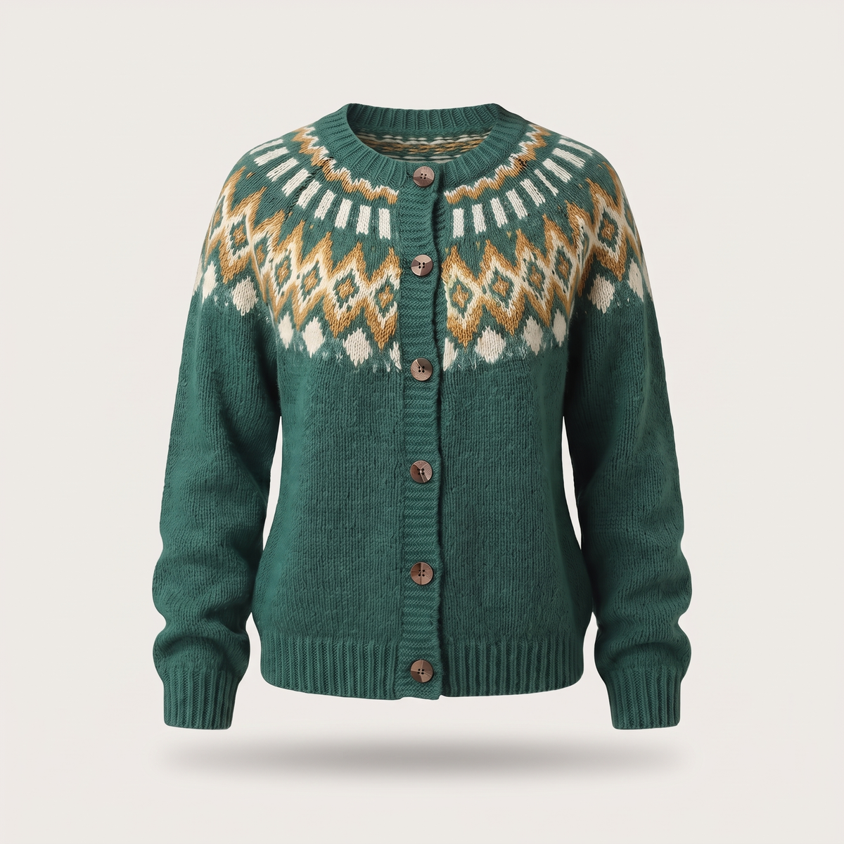 Unisex Sweater with Soft Cotton-Knit Feel and Relaxed Fit