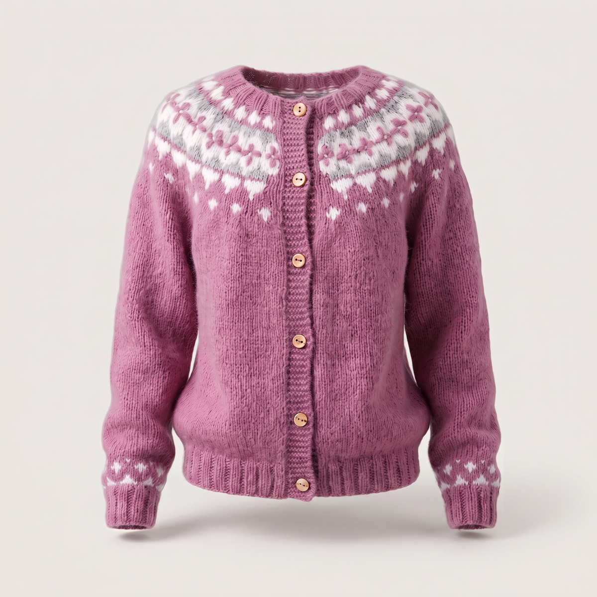 Unisex Sweater with Soft Cotton-Knit Feel and Relaxed Fit