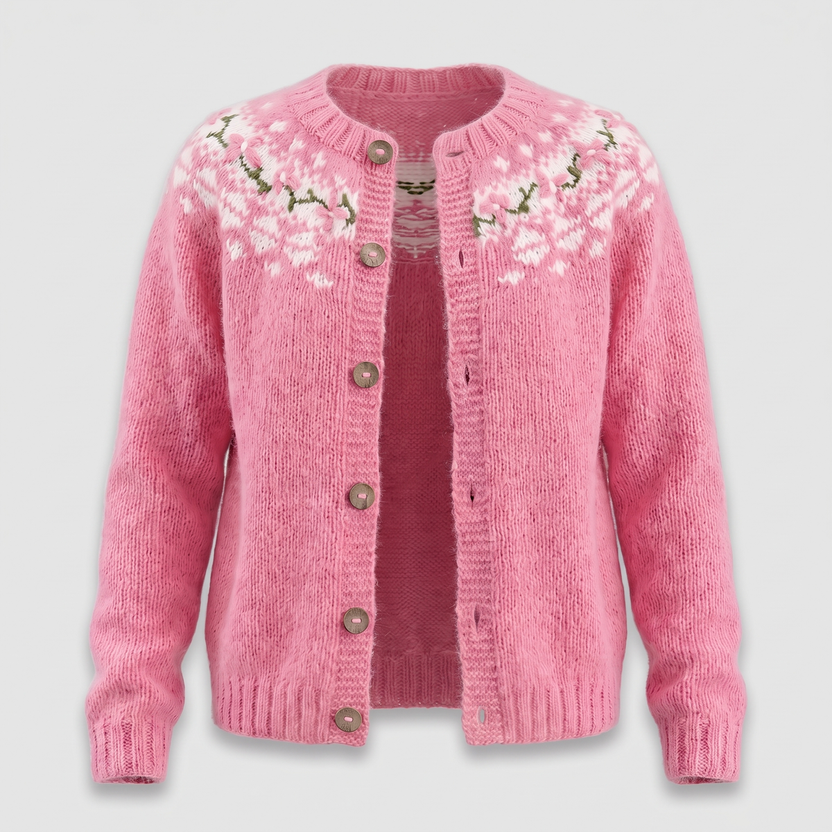 Unisex Sweater with Soft Cotton-Knit Feel and Relaxed Fit