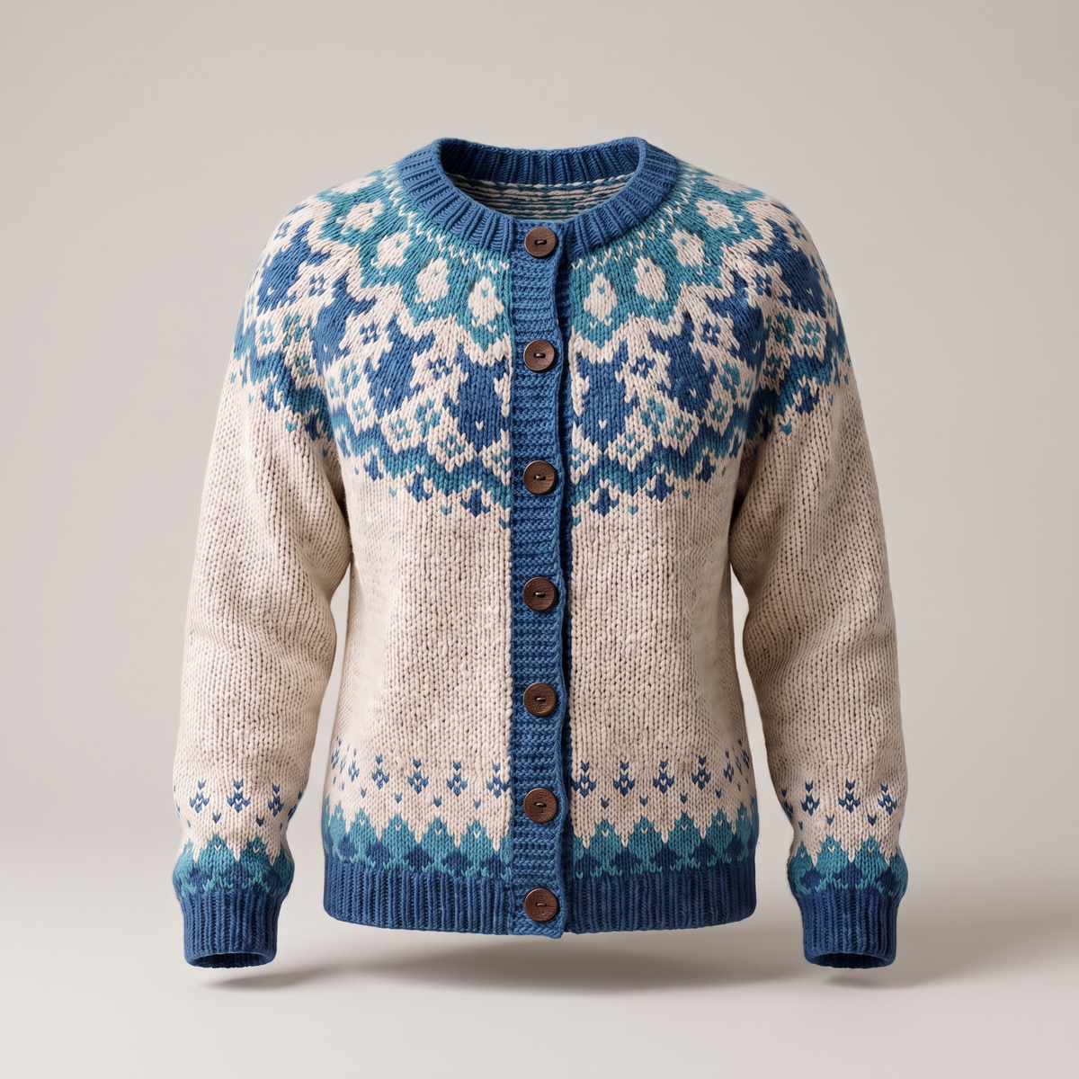 Unisex Sweater with Soft Cotton-Knit Feel and Relaxed Fit