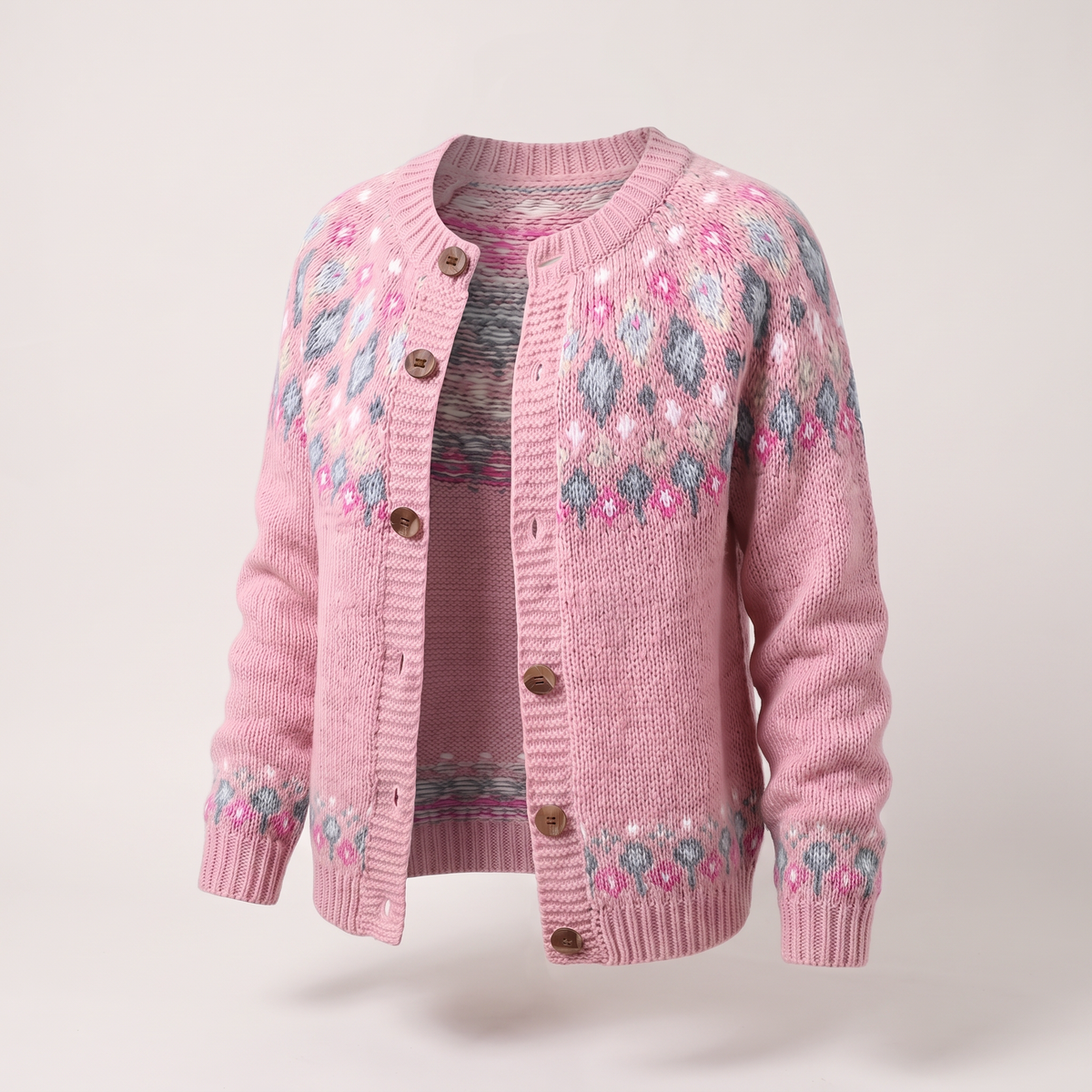Unisex Sweater with Soft Cotton-Knit Feel and Relaxed Fit