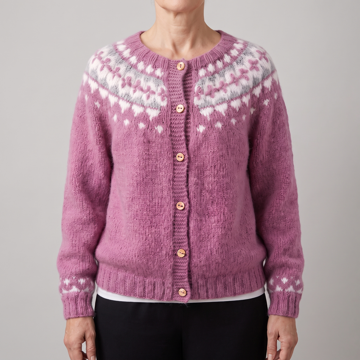 Unisex Sweater with Soft Cotton-Knit Feel and Relaxed Fit