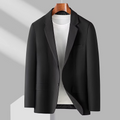 Unisex Blazer with Slim Fit and Single-Breasted Front