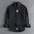 Unisex Shirt with Long Sleeves and 100% Cotton
