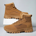 Unisex Suede Hiking Boots with Non-Slip Outsole