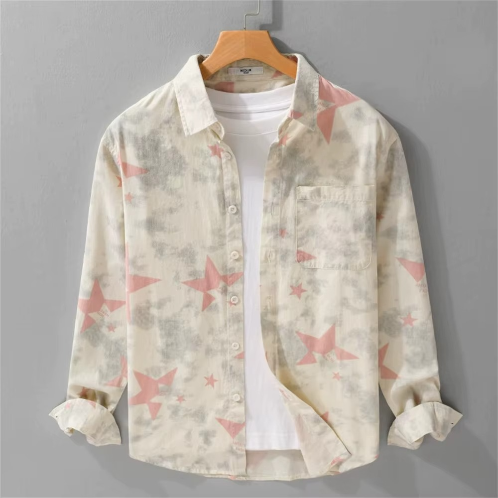 Unisex Cotton Shirt with Art Print