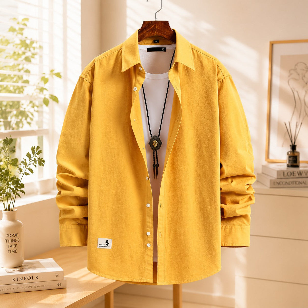 Unisex Oversized Shirt in 100% Cotton