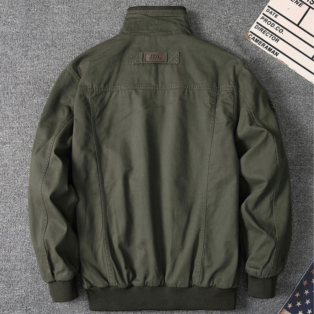 Unisex Fleece Jacket with Zip Front and Utility Pockets