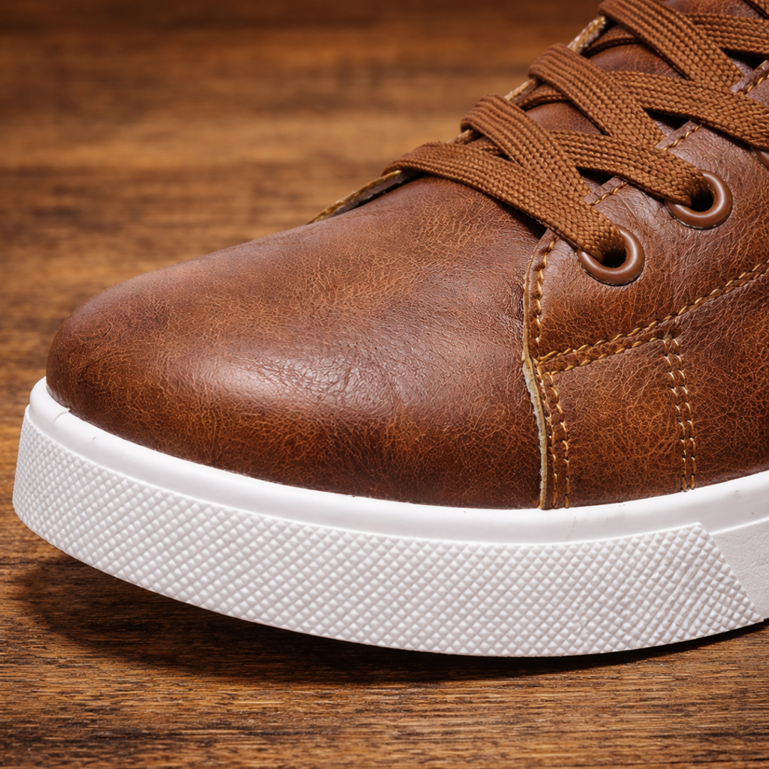 Men's Casual Sneakers with Cushioned Sole