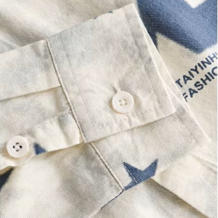 Unisex Cotton Shirt with Art Print