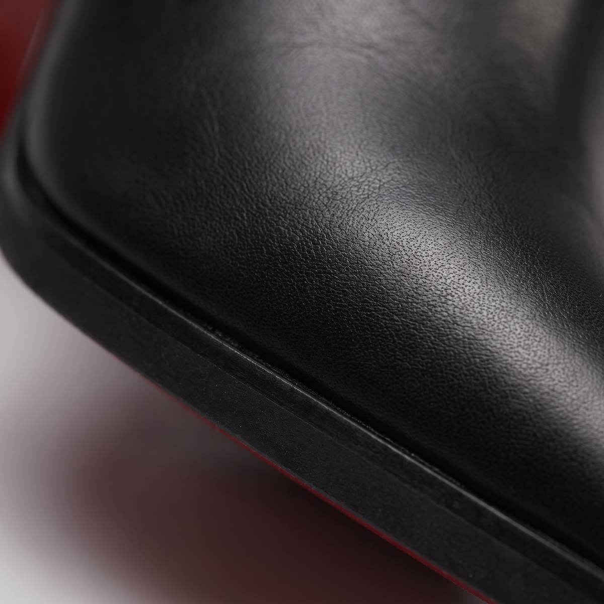 Unisex Boots with Strap Details and Block Heel