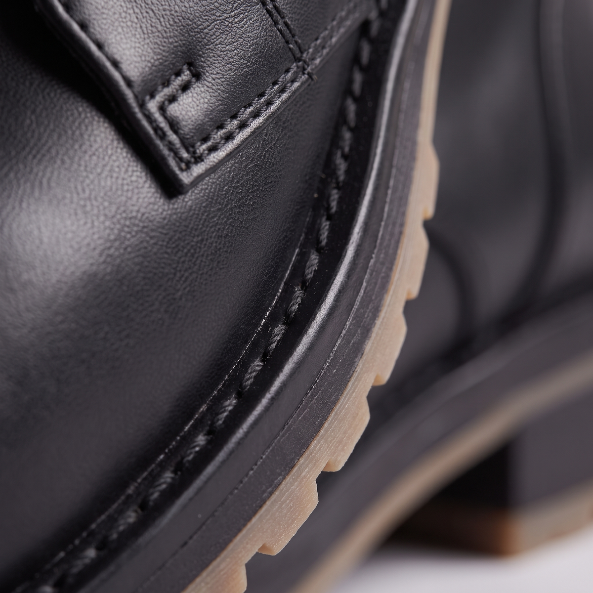 Unisex Mid-Calf Boots with Lace-Up Front and Buckle Details