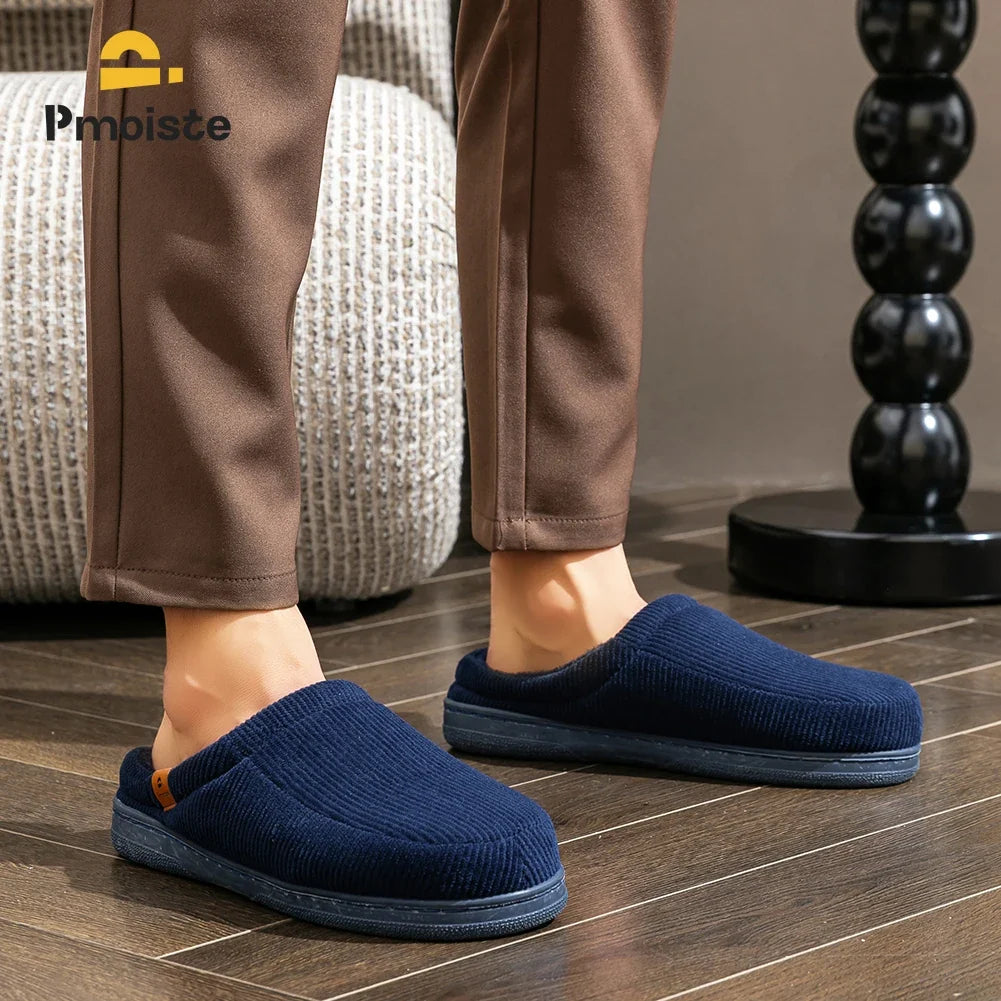 Unisex Memory Foam Slippers with Non-Slip Sole