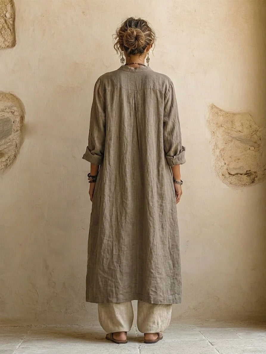 Women's Three-Piece Set with Top, Cardigan and Wide-Leg Pants