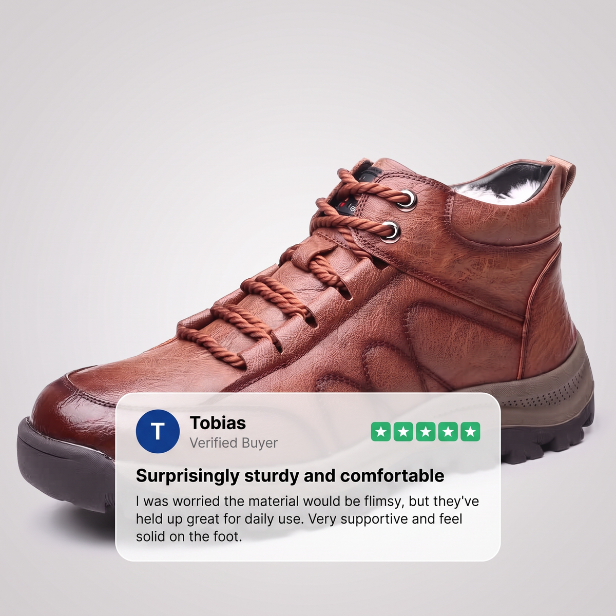 Unisex Winter Boots with Warm Lining and Water-Resistant Outer
