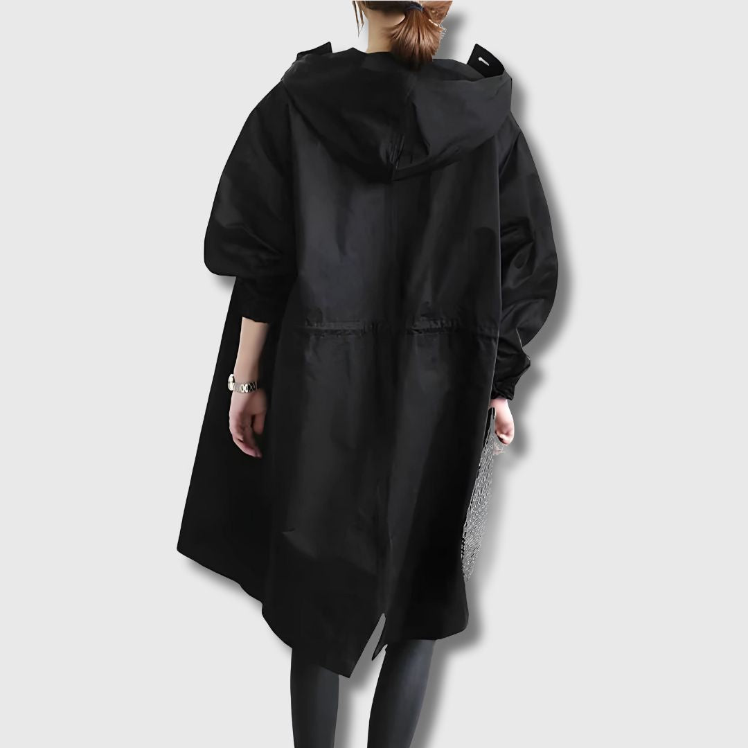 Unisex Classic Trench Coat with Knee-Length Cut