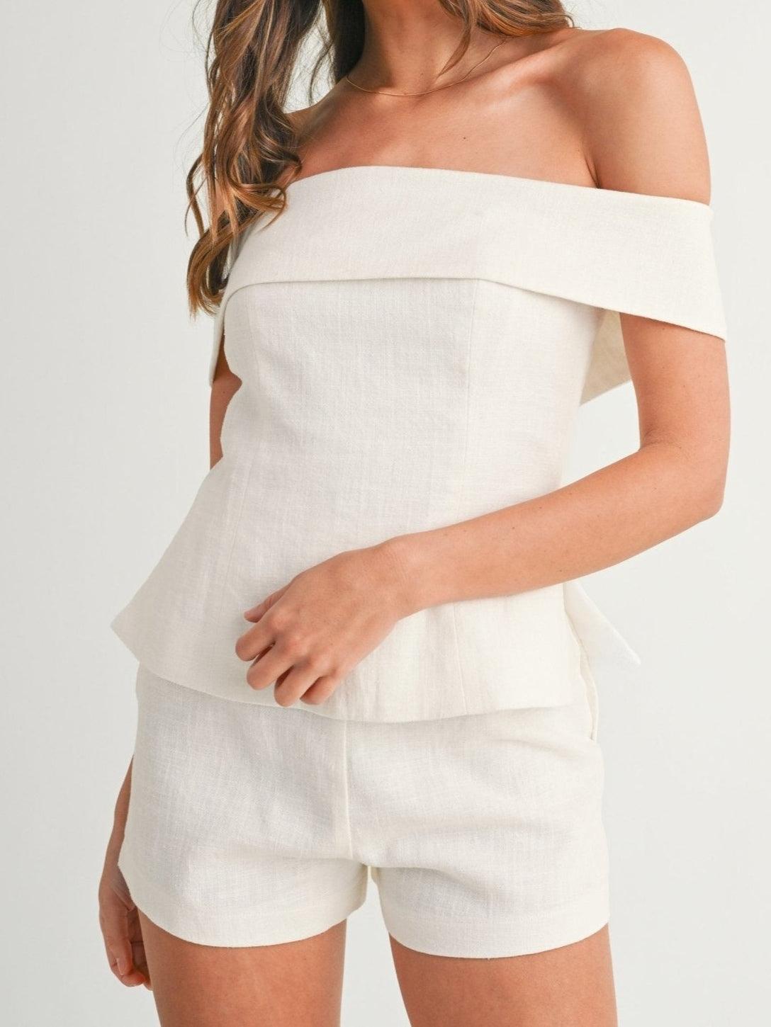 Women's Two-Piece Clothing Set with Cropped Top and Pants