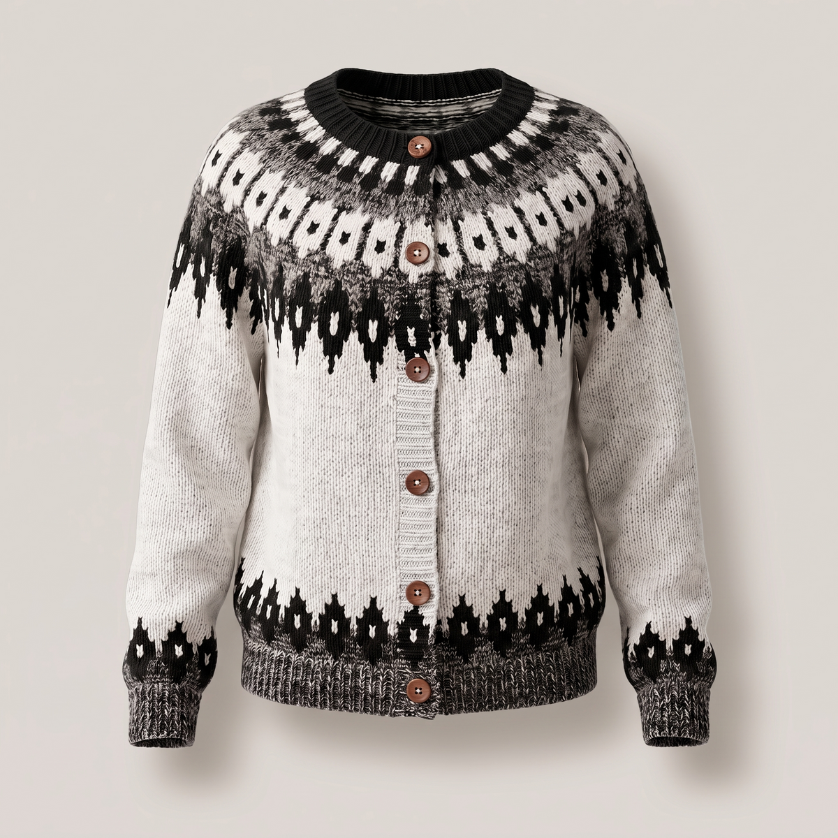 Unisex Sweater with Soft Cotton-Knit Feel and Relaxed Fit