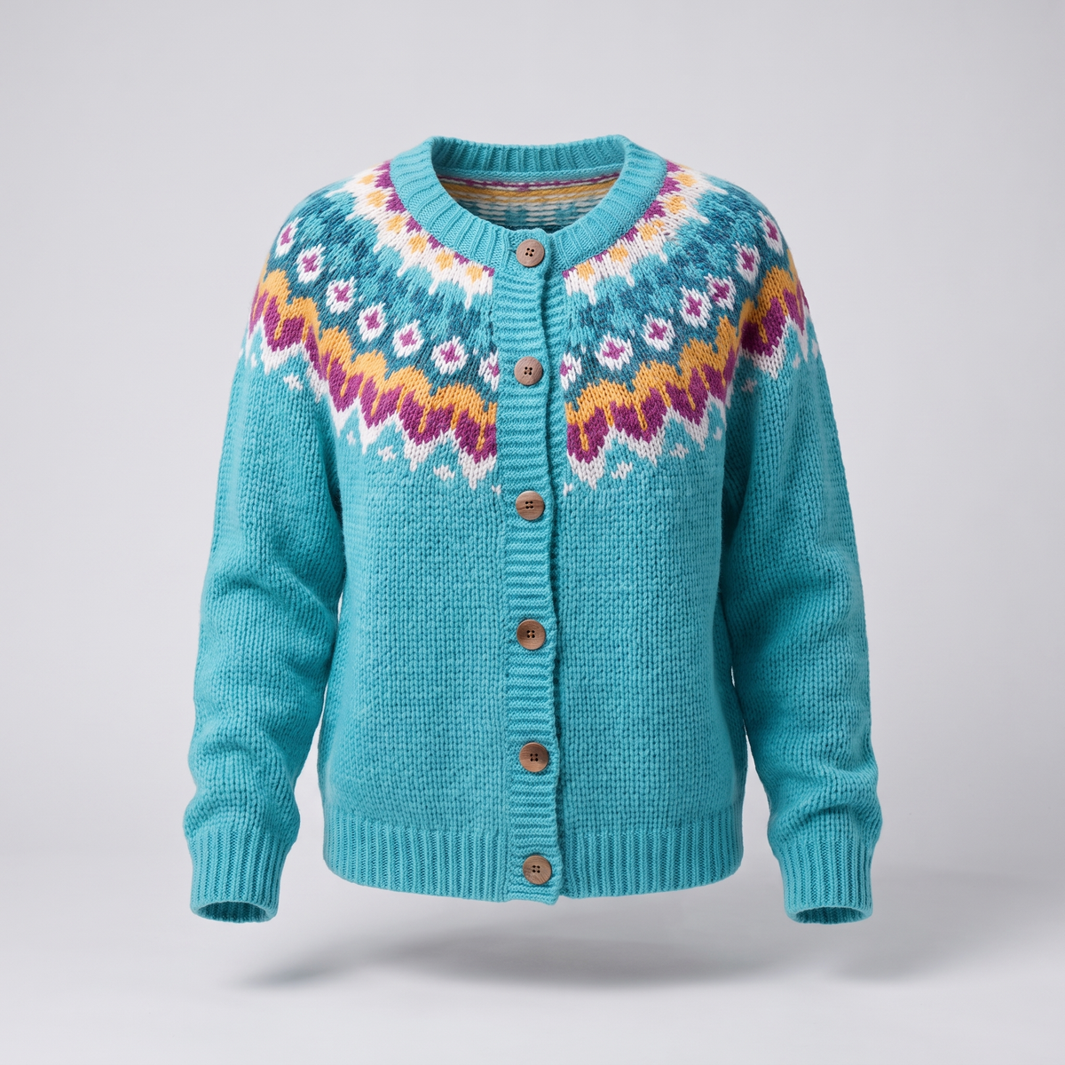 Unisex Sweater with Soft Cotton-Knit Feel and Relaxed Fit